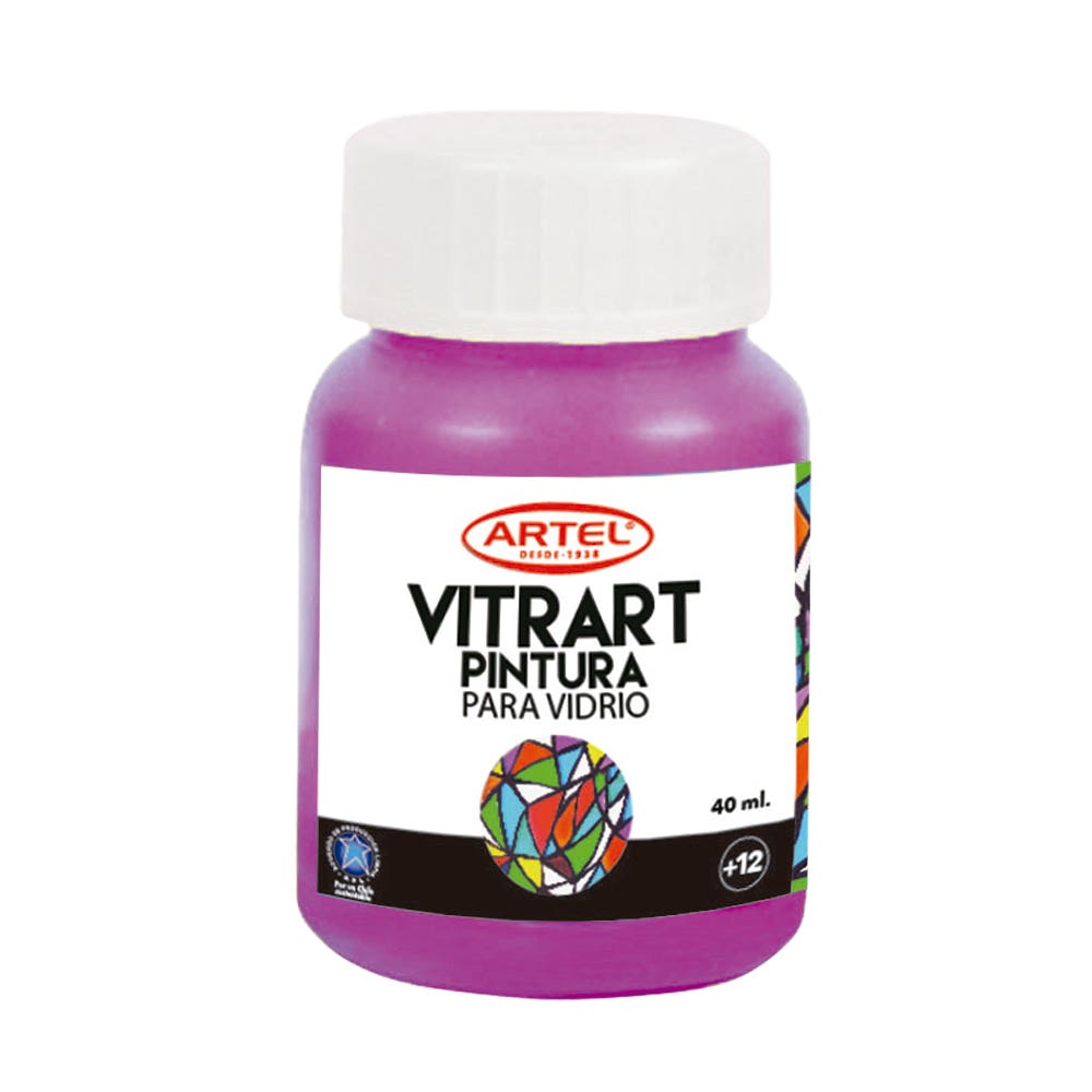 pintura - vitrart - profesional - 40ml - artel Artel Nacional Librería