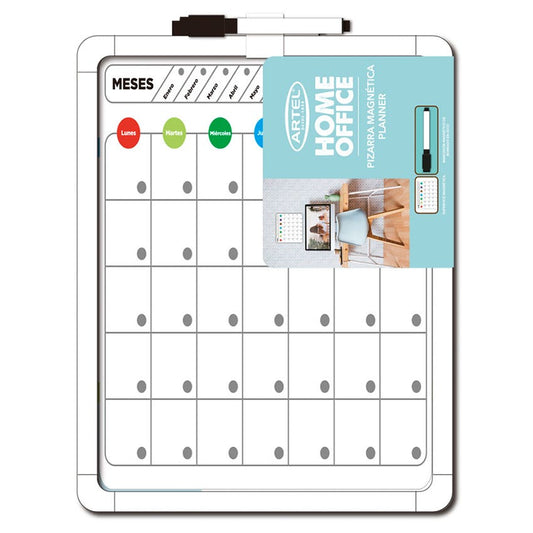 Pizarra Magnetica Planner 36x34 Artel Nacional Librería