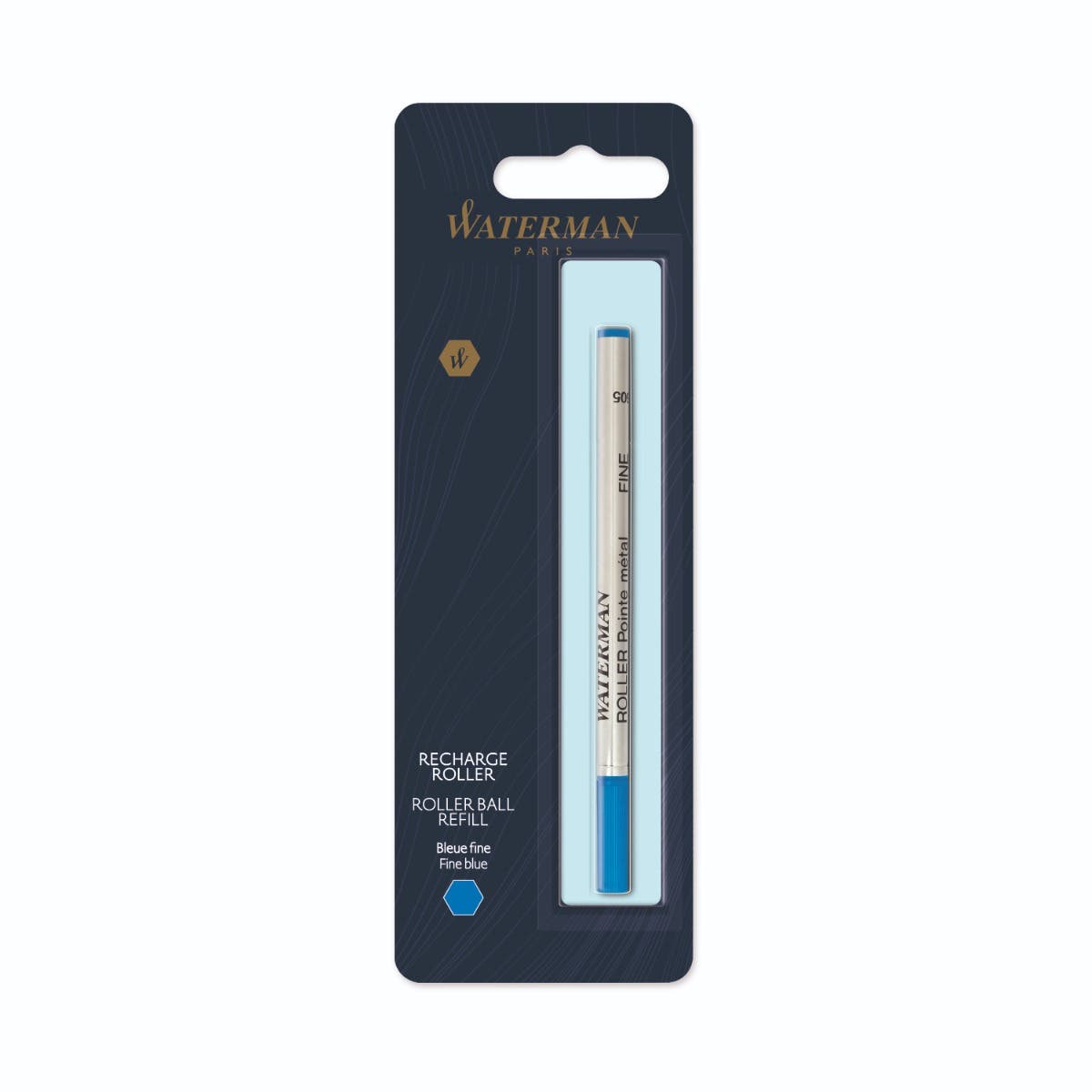 REPUESTO ROLLER BALL WATERMAN AZUL TJX1 Waterman Nacional Librería