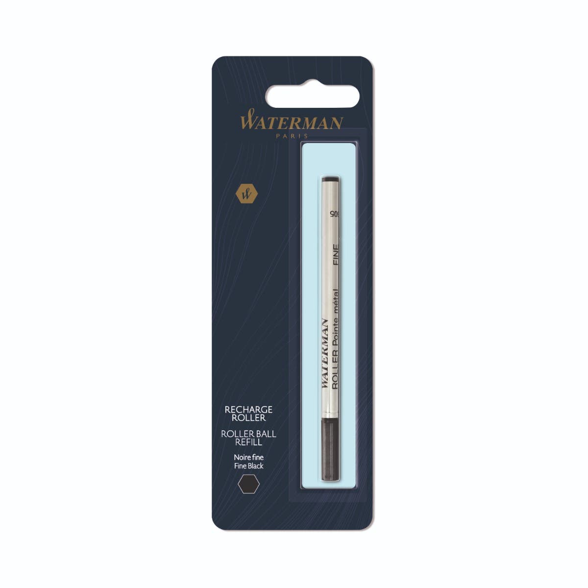 REPUESTO ROLLER BALL WATERMAN NEGRO TJX1 Waterman Nacional Librería