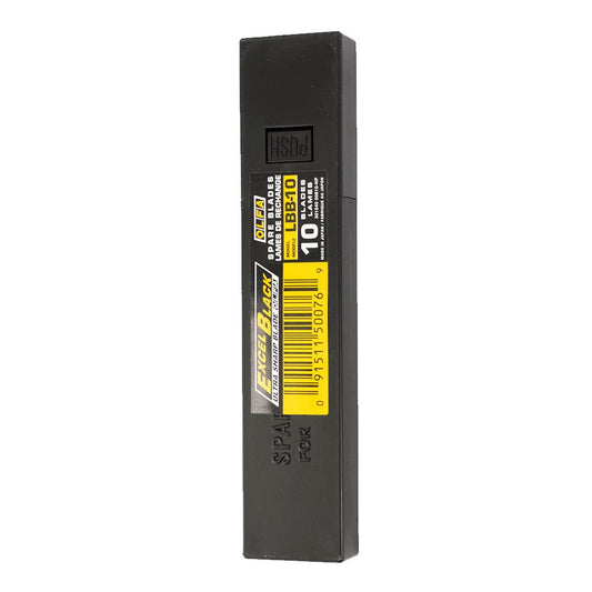 Rpto universal 18mm negro 10u LBB - 10 Olfa Nacional Librería