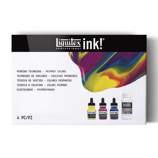 SET 3 TINTA ACRILICA LIQUITEX + MEDIUM Liquitex Nacional Librería
