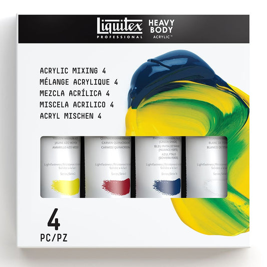 SET ACRÍLICO HB ACRYLIC MIXING 6X59 ML Liquitex Nacional Librería