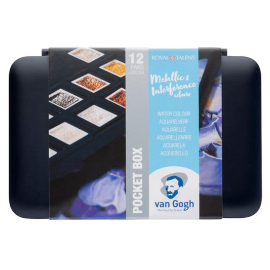 Set Acuarela Van Gogh SPECIALTY 12 col Talens Nacional Librería