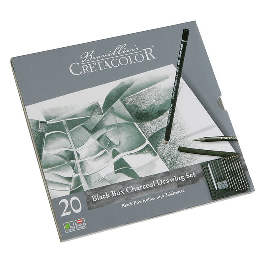 SET ARTISTICO BLACK BOX Cretacolor Nacional Librería