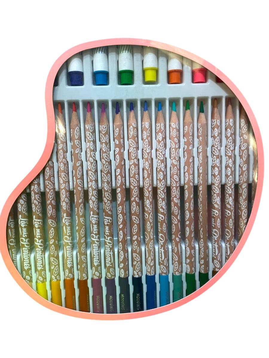 SET COLORING FEST X 50 PCS Mooving Nacional Librería