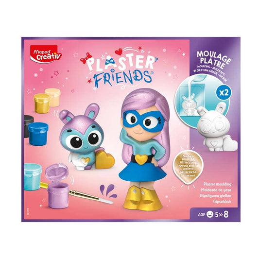 Set Figuras de Yeso Super Girl Maped Nacional Librería