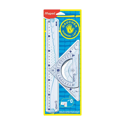 Set Geometria Zurdos 3 Piezas Maped Maped Nacional Librería