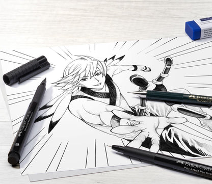 Set Manga kit inicial Faber Castell Nacional Librería