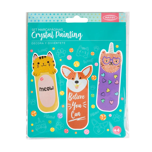 Set Marcapaginas Crystal Painting Artel Artel Nacional Librería