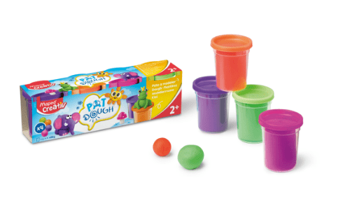 Set X4 masas Maped Col. Fancy Maped Nacional Librería