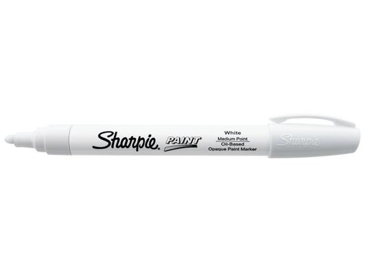 Sharpie Punta Fina Paint Blanco Sharpie Nacional Librería