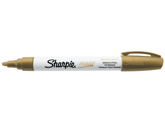 Sharpie Punta Fina Paint Oro Sharpie Nacional Librería