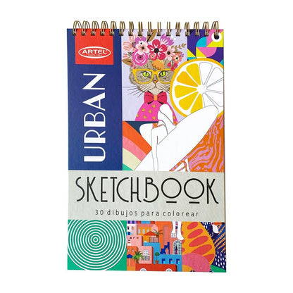 Sketchbook 60 hj, 30 diseños para col. + Artel Nacional Librería