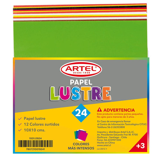 Sobre Papel Lustre Artel Artel Nacional Librería