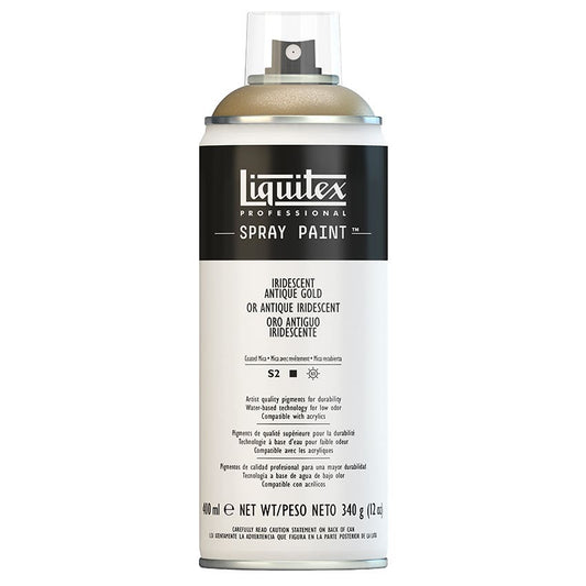 SPRAY LQTX 237 - 400ML ORO ANTIGUO IRIDISC Liquitex Nacional Librería