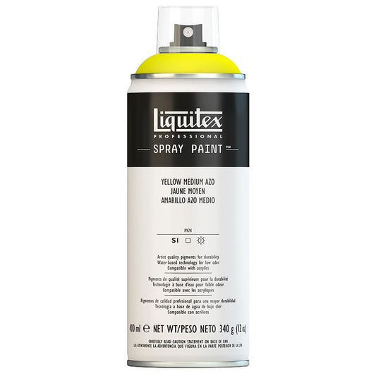 SPRAY LQTX 412 - 400ML AMARILLO AZO MEDIO Liquitex Nacional Librería