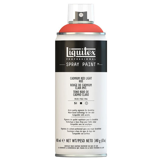 SPRAY LQTX 510 - 400ML ROJO CADMIO CLARO Liquitex Nacional Librería