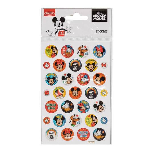 Sticker Holográfico Mickey&Amigos Artel Nacional Librería