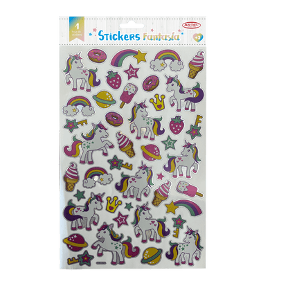 Stickers Fantasía Artel Nacional Librería