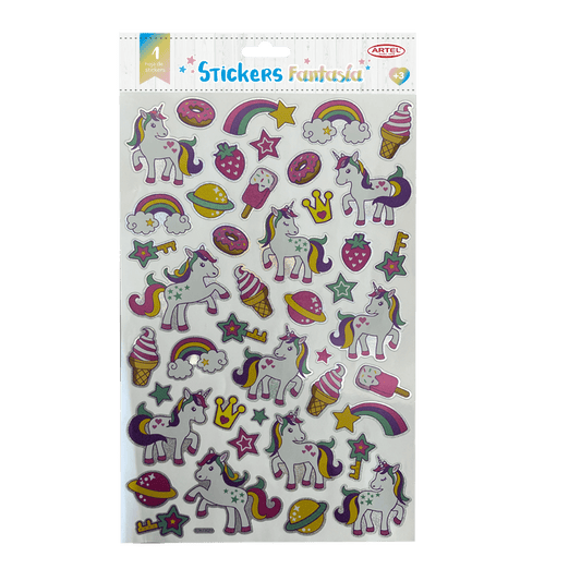 Stickers Fantasía Artel Nacional Librería
