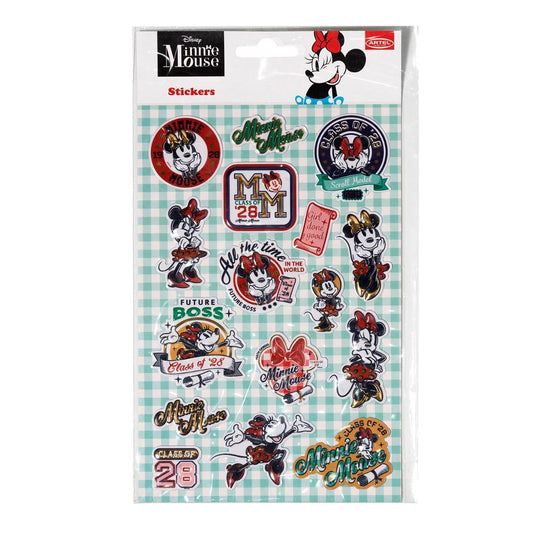 Stickers Minnie Fashion Artel Nacional Librería