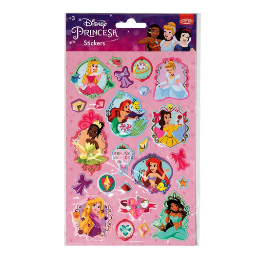 Stickers Princesas Artel Nacional Librería
