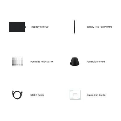Tableta Digital Huion Inspiroy RTP - 700 Huion Nacional Librería