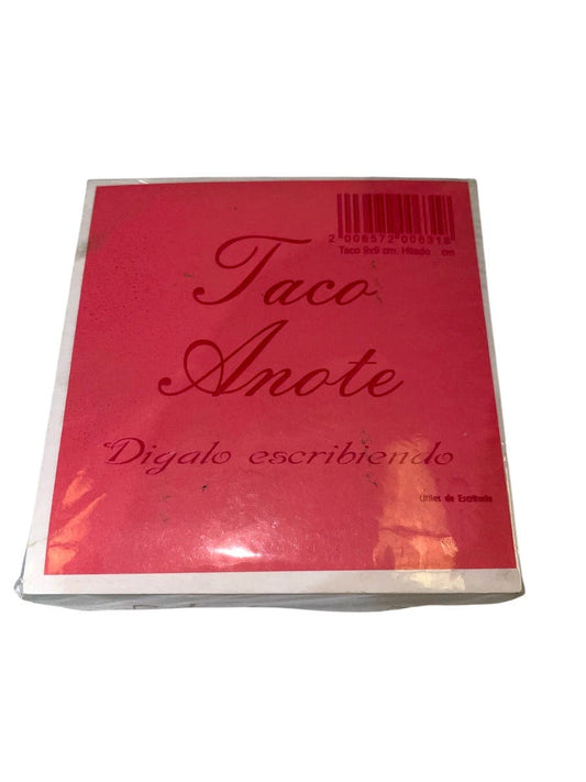 Taco Apunte JS 631 9x9cm blanco 500hj Otros Nacional Librería