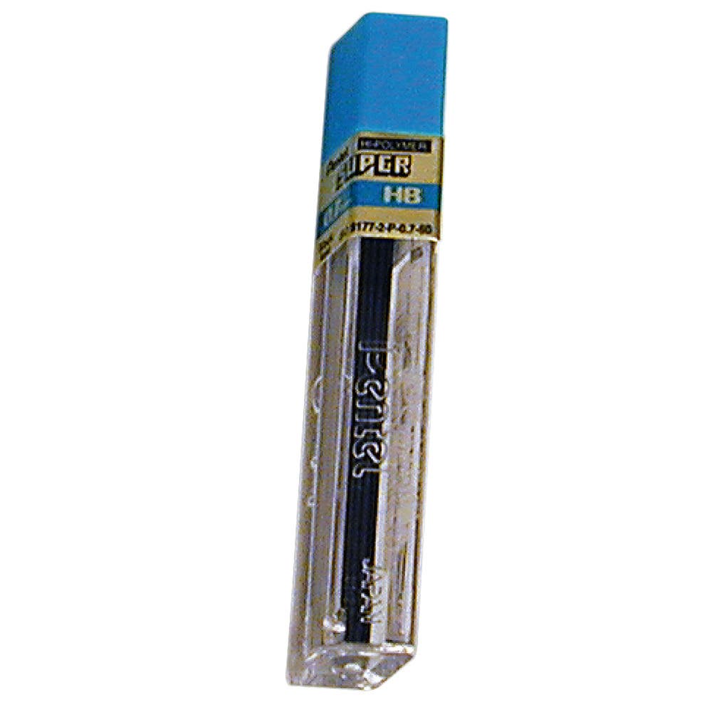 Tubo Mina Pentel Grafito 12 unidades