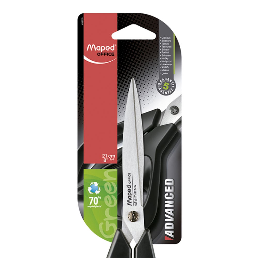 Tijera Advanced Green 21cm. Maped Maped Nacional Librería