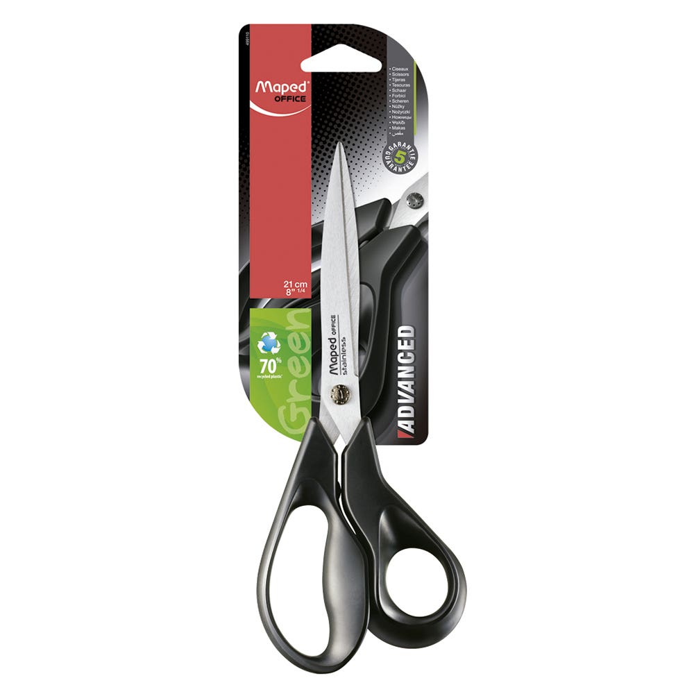 Tijera Advanced Green 21cm. Maped Maped Nacional Librería