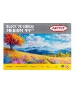 Block de Dibujo Medium 99 1/4 20 Hojas Artel