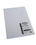 Croquera 106 Espiral Oficio 21x32cm. 50 Hojas Artel
