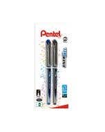 Blister 2 Roller Energel 0,7mm. Negro / Azul Pentel