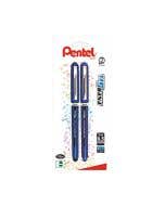 Blister 2 Roller Energel 0,5mm. Negro / Azul Pentel