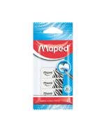 Set de 3 Gomas de Borrar Maped Diseño Cebra