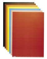 Pliego Cartulina Amarillo Medio 53x75cm. Artel