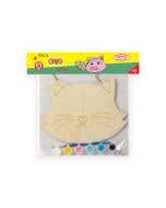 Maderas para Colorear Gato Artel