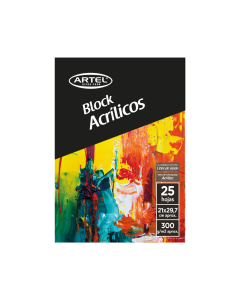 Block Acrílicos 300gr A4