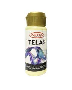 Pintura Para Tela Pastel Amarillo 60ml. Artel