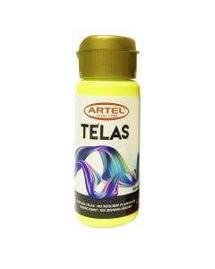 Pintura Para Tela Neon Amarillo 60ml. Artel