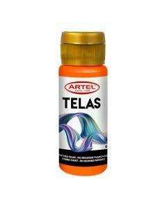 Pintura Para Tela Neon Naranja 60ml. Artel