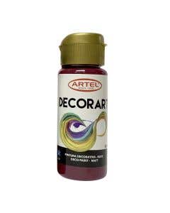 Pintura Decorart Burdeo 85 60ml. Artel