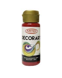 Pintura Decorart Carmín 87 60ml. Artel