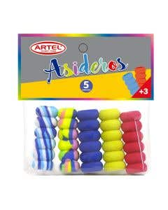 5 Asideros Para Lápiz Artel