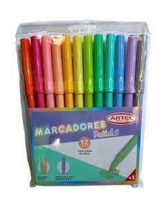 Est. 12 marcadores ARTEL Pastel 12 co