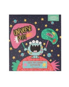 Block Para Colorear Universo Petit Artel