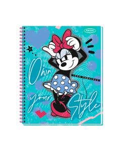 Cuaderno Universitario 100 Hojas 7mm Minnie Collage