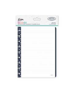 Repuesto 40 hojas cuaderno Discos Lineas